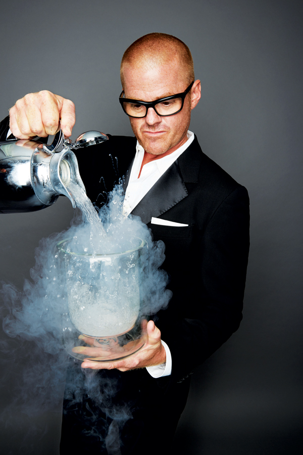 Heston Blumenthal is the pioneer of modernist cooking (photo credit: Alisa Connan)